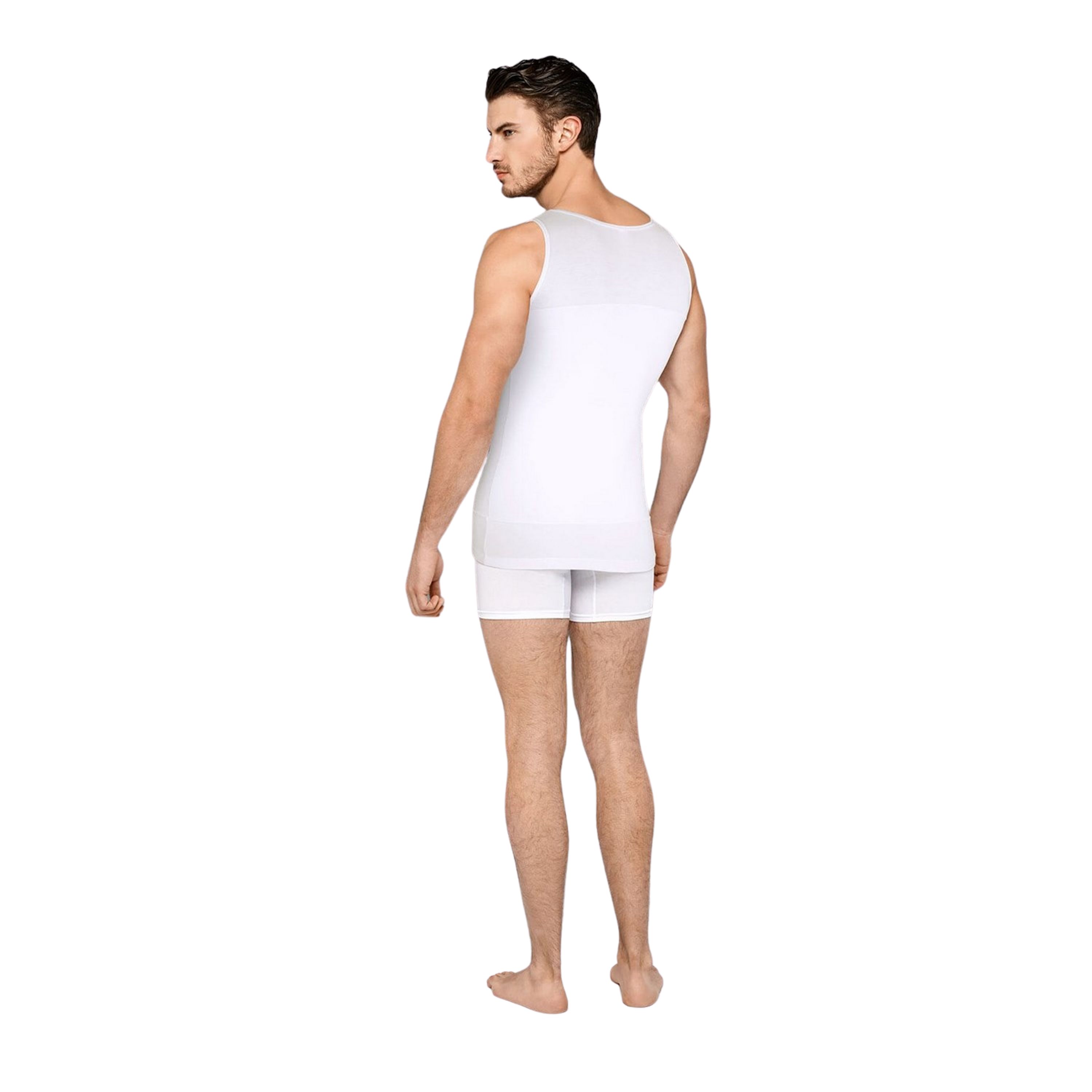 Мужская утягивающая майка Doreanse белая 5965 фото 2