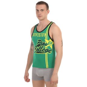 Фото Мужская майка зеленая Asitoo Green Tank Top