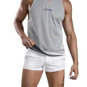 Фото Мужская майка двусторонняя (белый, темно-синий) Clever FIT TANK-TOP 168001