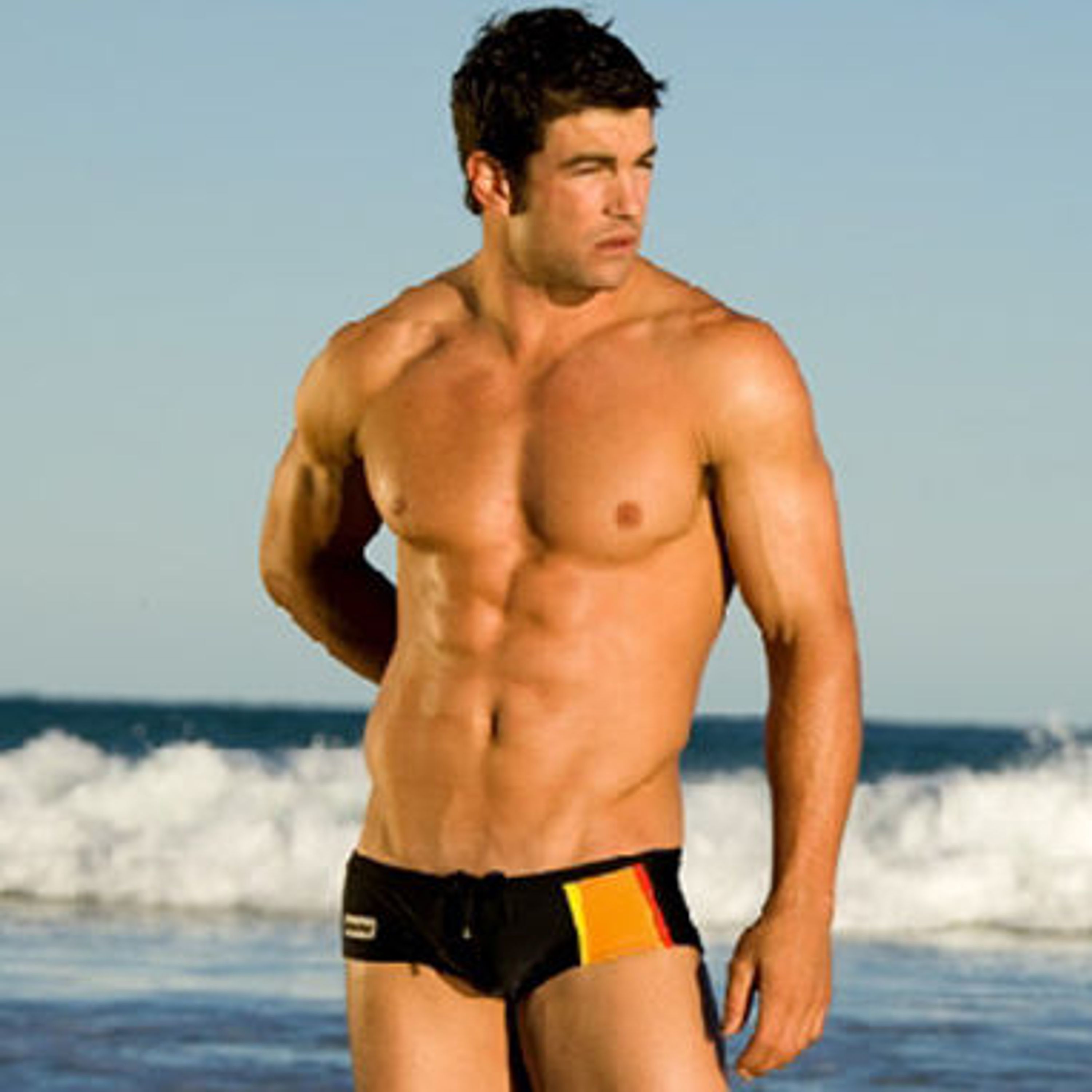  Мужские плавки Aussiebum Splice Boosterjock Mango фото 1