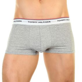 Фото Мужские трусы боксеры серые Tommy Hilfiger