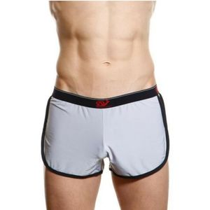 Фото Мужские спортивные шорты светло-серые WangJiang WG00127