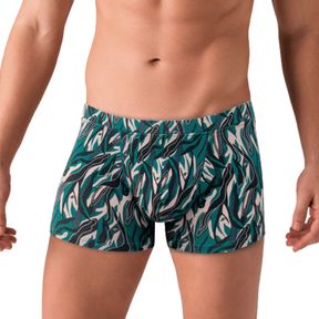 Фото Мужские трусы боксеры бирюзовые с принтом Doreanse 1724