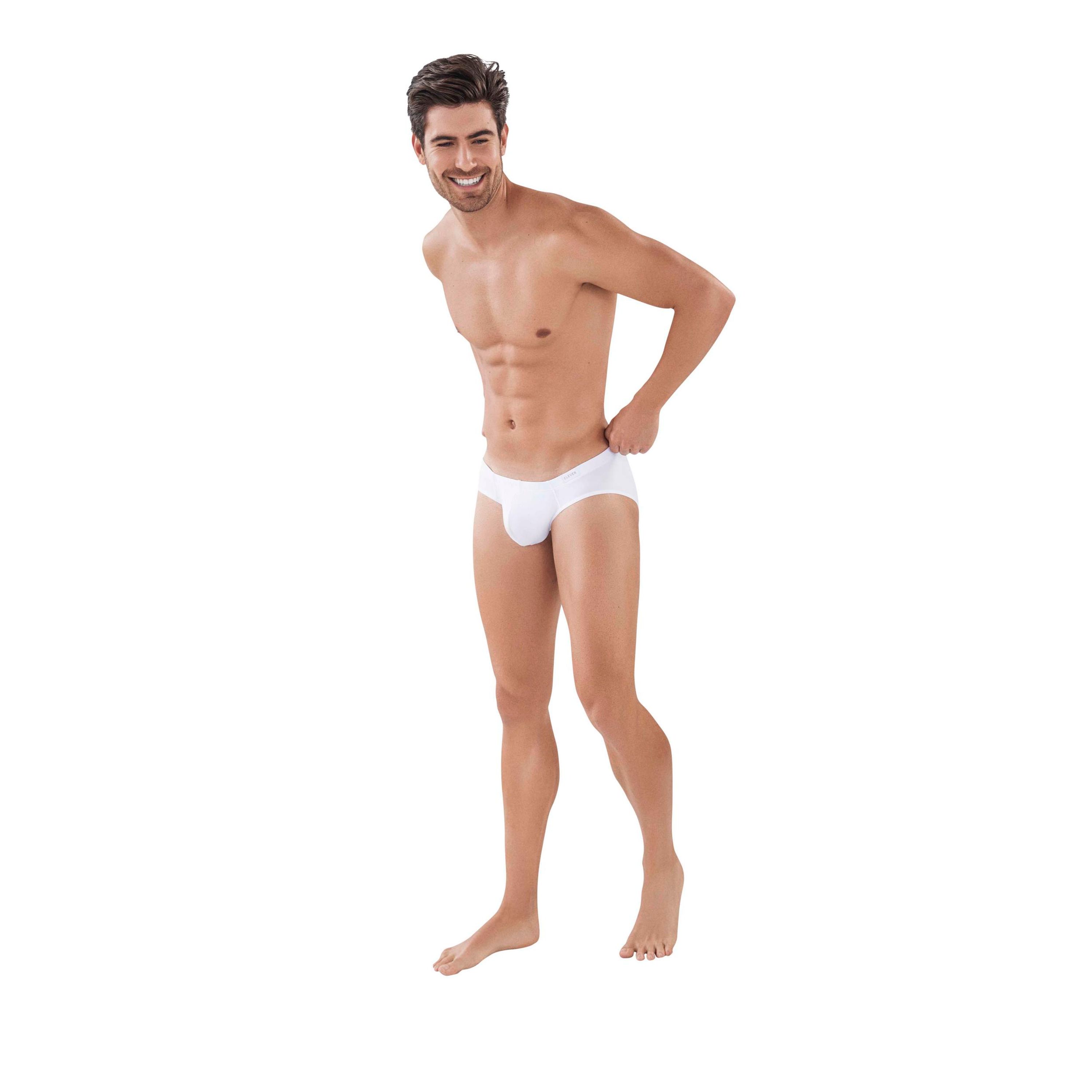 Мужские трусы брифы белые Clever CLEVER LATIN BRIEF 087301 фото 2