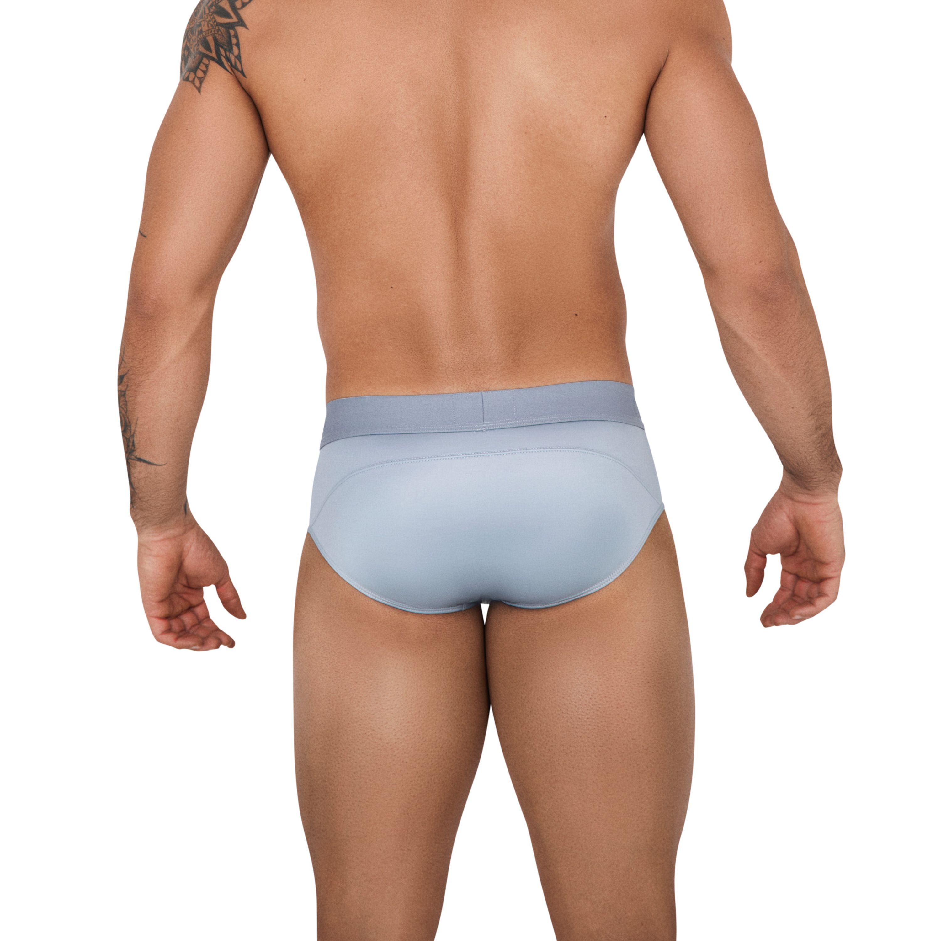 Мужские трусы брифы серые Clever KRAKEN BRIEF 153412 фото 3