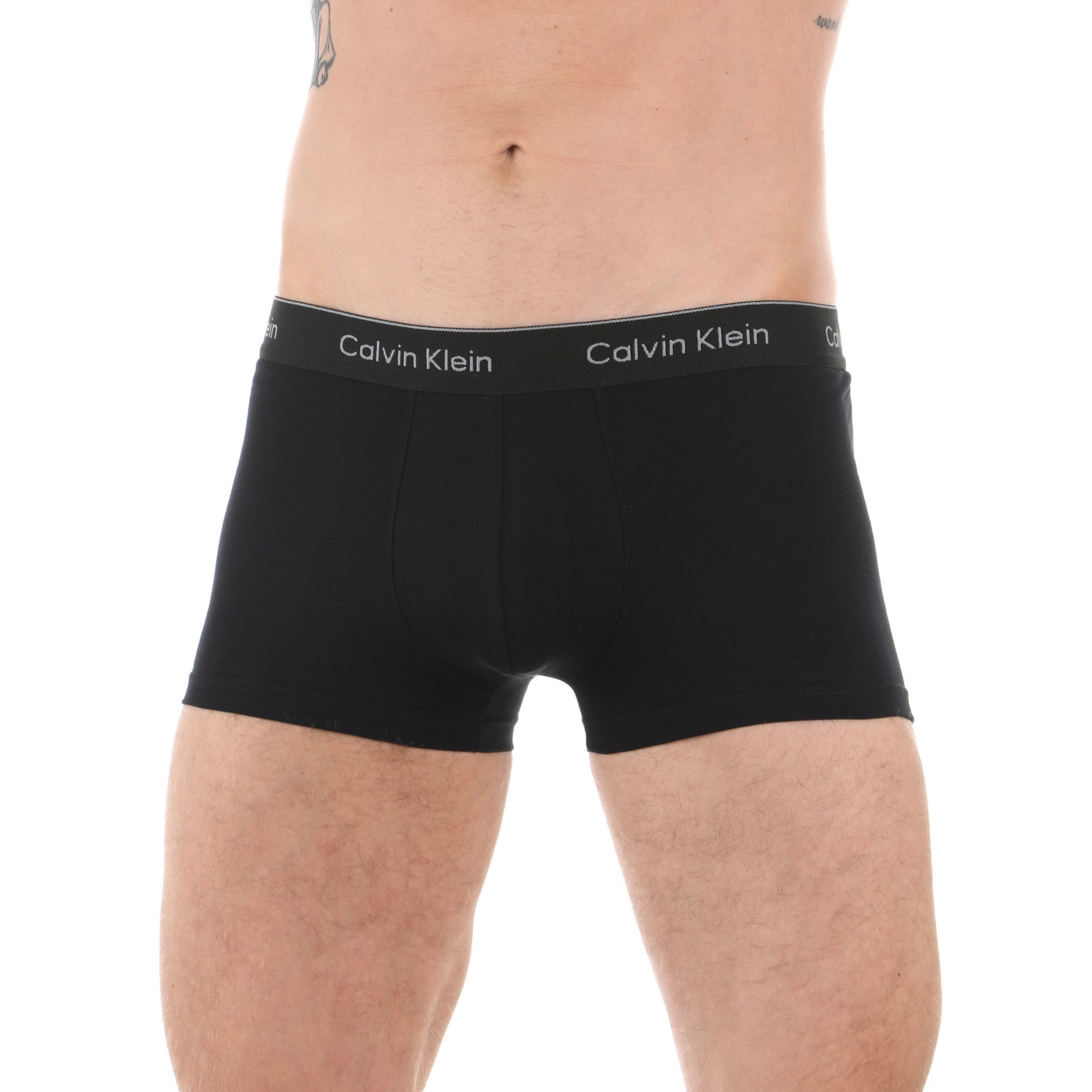 Мужские трусы боксеры черные Calvin Klein фото 1