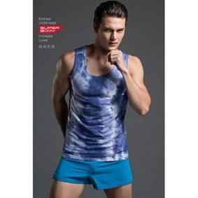 Фото Мужская майка  Superbody TOP BLUE 18461