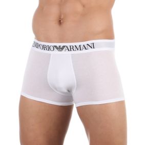 Фото Мужские трусы боксеры белые Emporio Armani 111389_CC729 00010