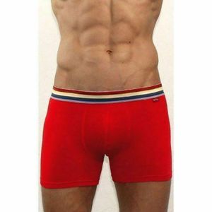 Фото Мужские трусы боксеры завышенные красные Paul Smith Red