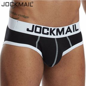 Фото Мужские трусы брифы черные JOCKMAIL JM2032-2