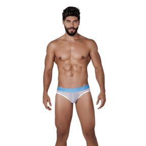 Фото Мужские трусы брифы белые Clever Moda HUNCH BRIEF 131301