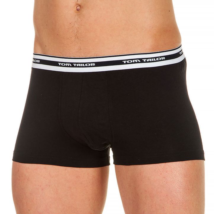 Мужские трусы боксеры черные Tom Tailor 70391/6069 930 