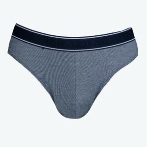 Фото Мужские трусы слипы темно-синие с узором Tom Tailor 070538/1204 636