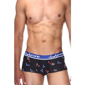 Фото Мужские трусы хипсы черные с принтом DARKZONE DZN3310