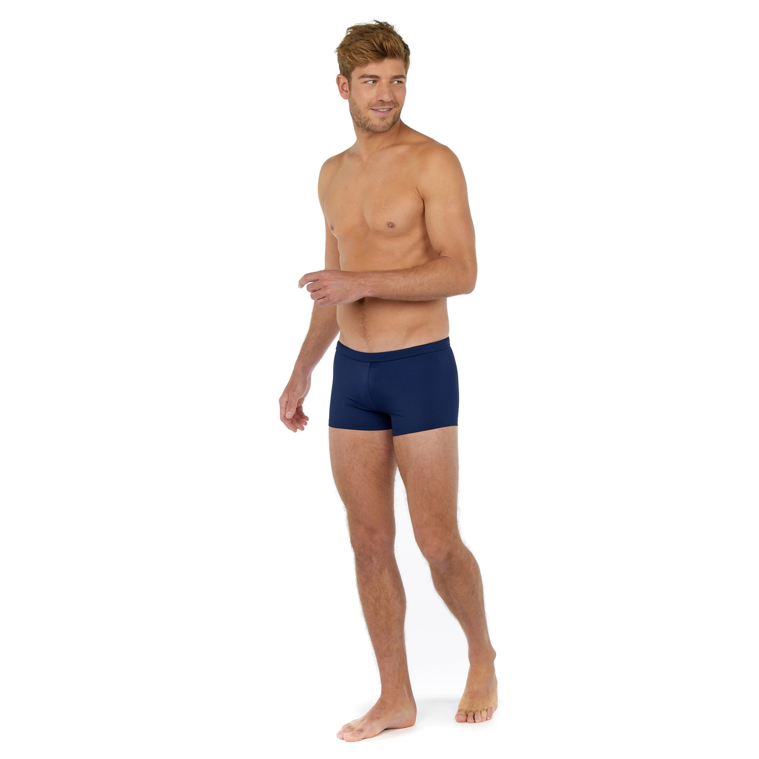 Мужские плавки темно-синие HOM SEA LIFE Swim Shorts 402535_4000RA фото 1