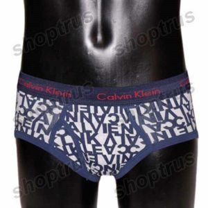 Фото Мужские трусы брифы темно-синие Calvin Klein CK00481