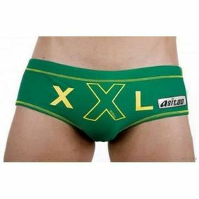 Фото Мужские плавки зеленые Asitoo Swim Trunk Green