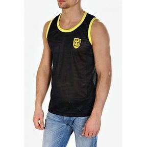 Фото Майка спортивная в сетку Andrew Christian Sport Mesh Tank Black