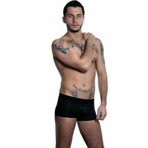 Фото Мужские боксеры черные N2N Bodywear Cosmo Sport N2N0031