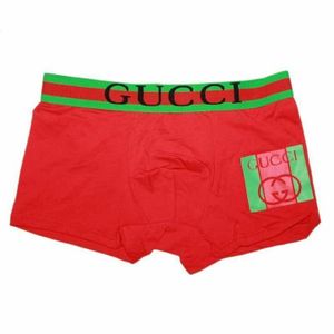 Фото Мужские трусы боксеры красные Gucci