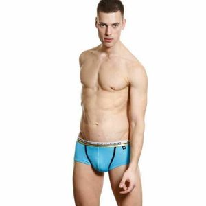 Фото Мужские трусы хипсы голубые Andrew christian Slim Focus Brief Blue
