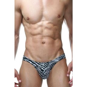 Фото Мужские трусы слипы Don Moris Zebra DM005833