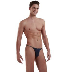 Фото Мужские трусы стринги темно-синие Doreanse 1330 String Фото Мужские трусы стринги темно-синие Doreanse 1330 String
