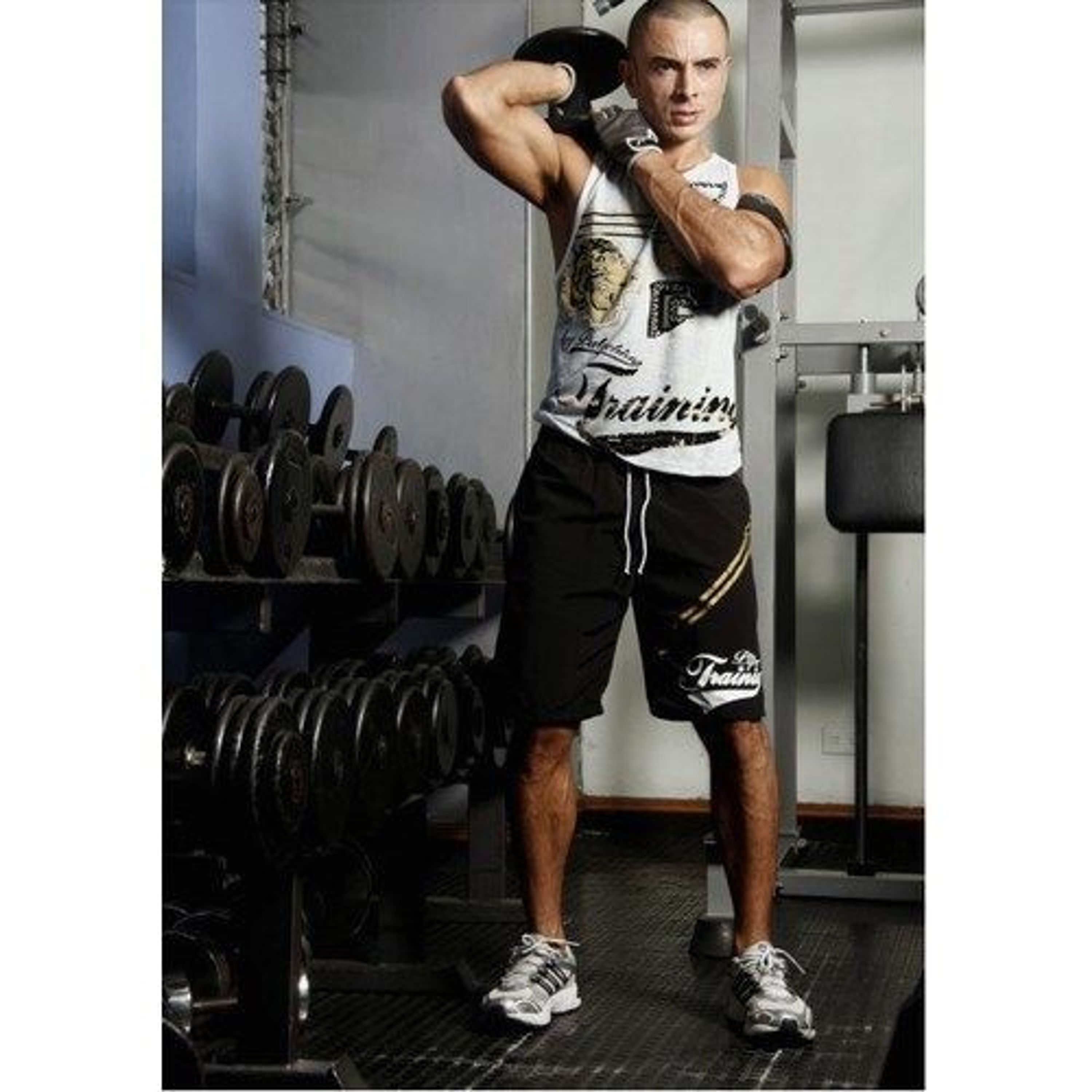 Мужские шорты черные  пляжные Asitoo Black Training Pipe Beach Shorts фото 2