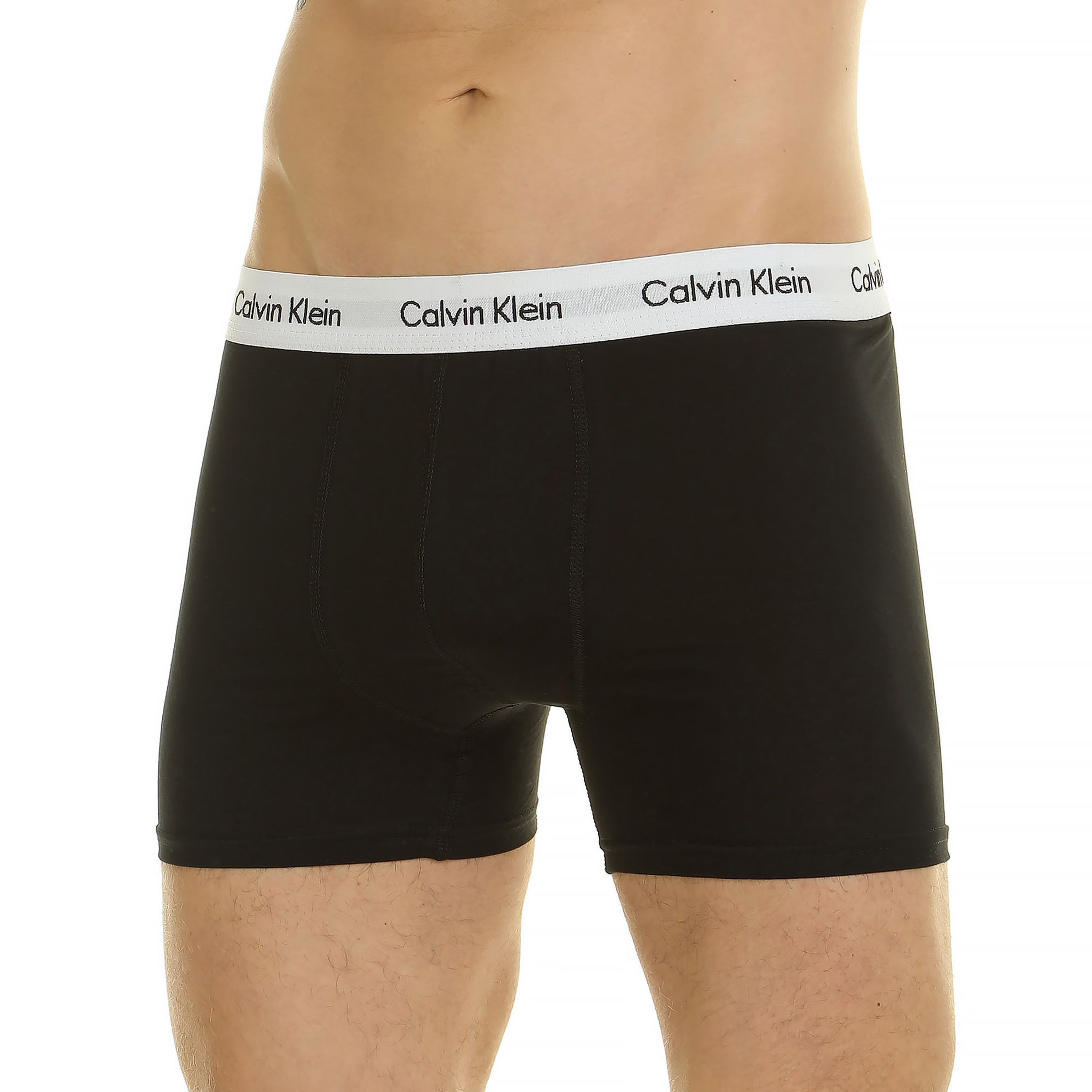 Мужские трусы боксеры черные Calvin Klein 44776 фото 1
