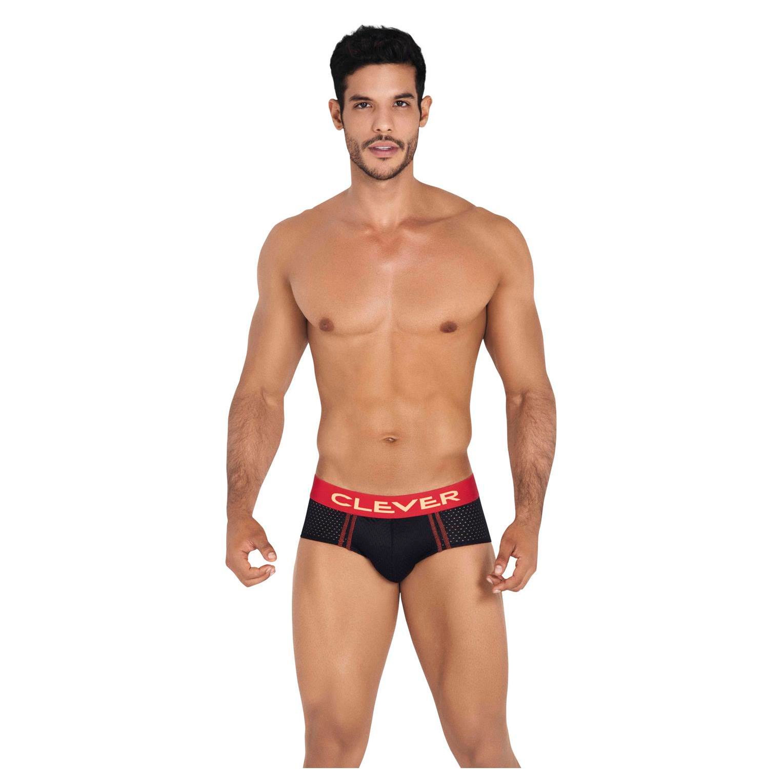 Мужские трусы брифы черные Clever REQUIREMENT BRIEF 042111 фото 1