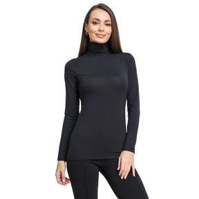 Фото Женский джемпер черный OROBLU Perfect Line VOBT01644