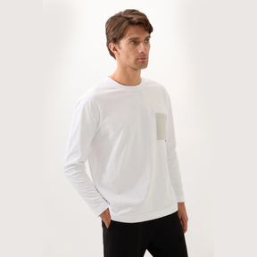 Фото Мужская футболка белая BlackSpade BS40841