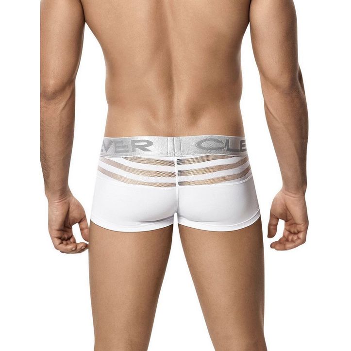Мужские трусы боксеры белые Clever Ammolite Latin Boxer 221001 фото 2