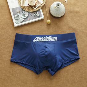 Фото Мужские трусы хипсы темно-синие Aussiebum