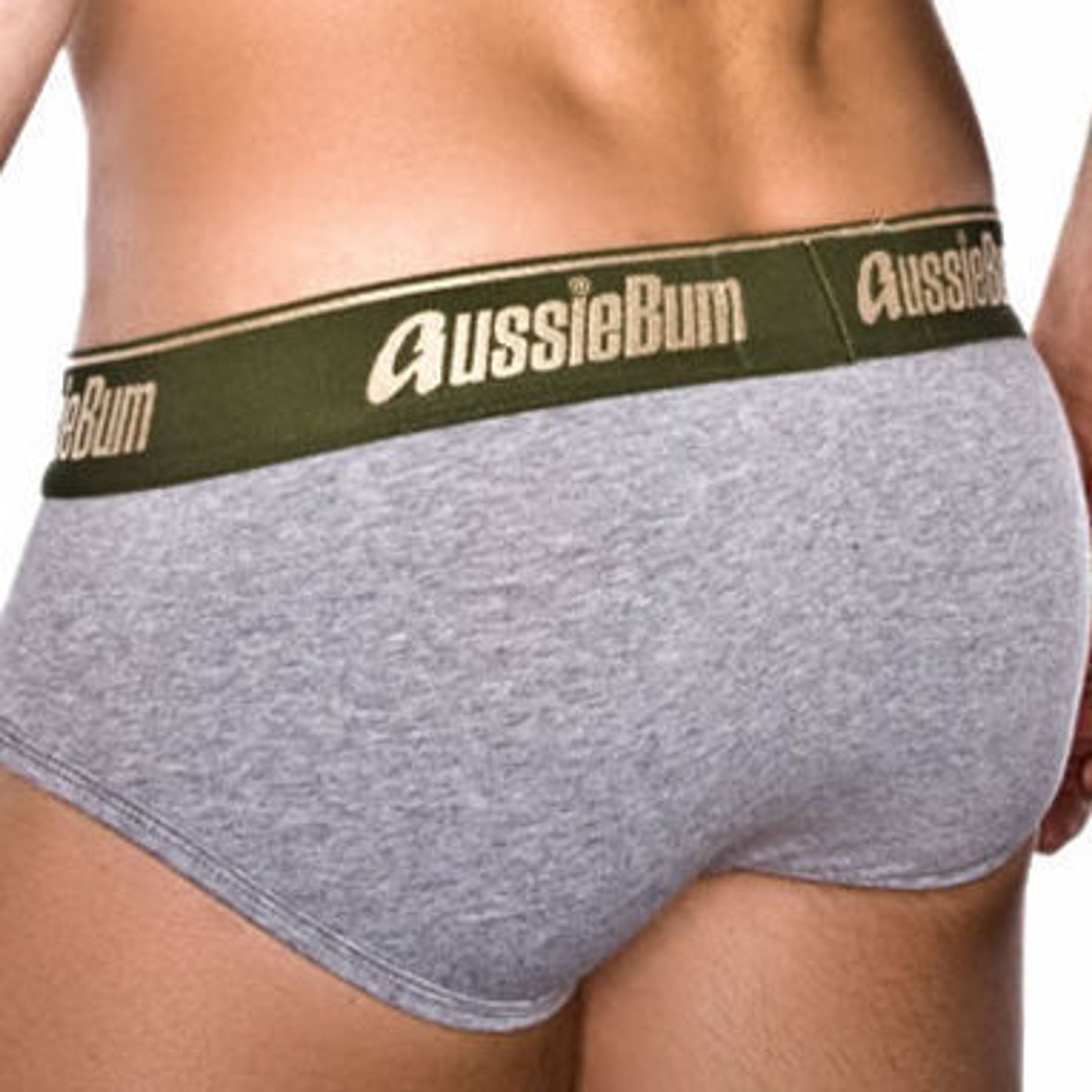 Мужские трусы брифы Aussiebum Cotton Soft Brief Mountain Grey фото 3