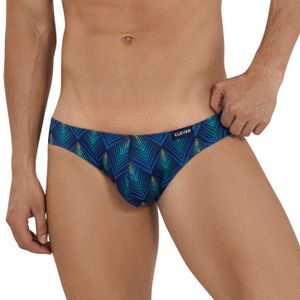 Фото Мужские трусы джоки темно-синие с принтом Clever Moda MAGICAL JOCKSTRAP 113808