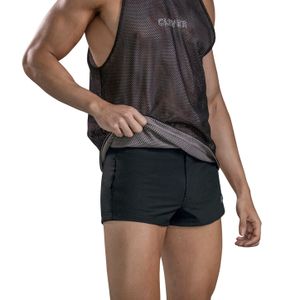 Фото Мужская майка двусторонняя (черный, серый) Clever Moda FIT TANK-TOP 168011