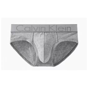 Фото Мужские трусы брифы серые Calvin Klein Briefs СК20021-3