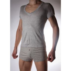 Фото Мужская футболка серая из микромодала GMW Sport Tee Grey