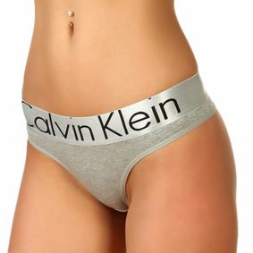 Фото Женские трусы стринги Calvin Klein Women String Grey