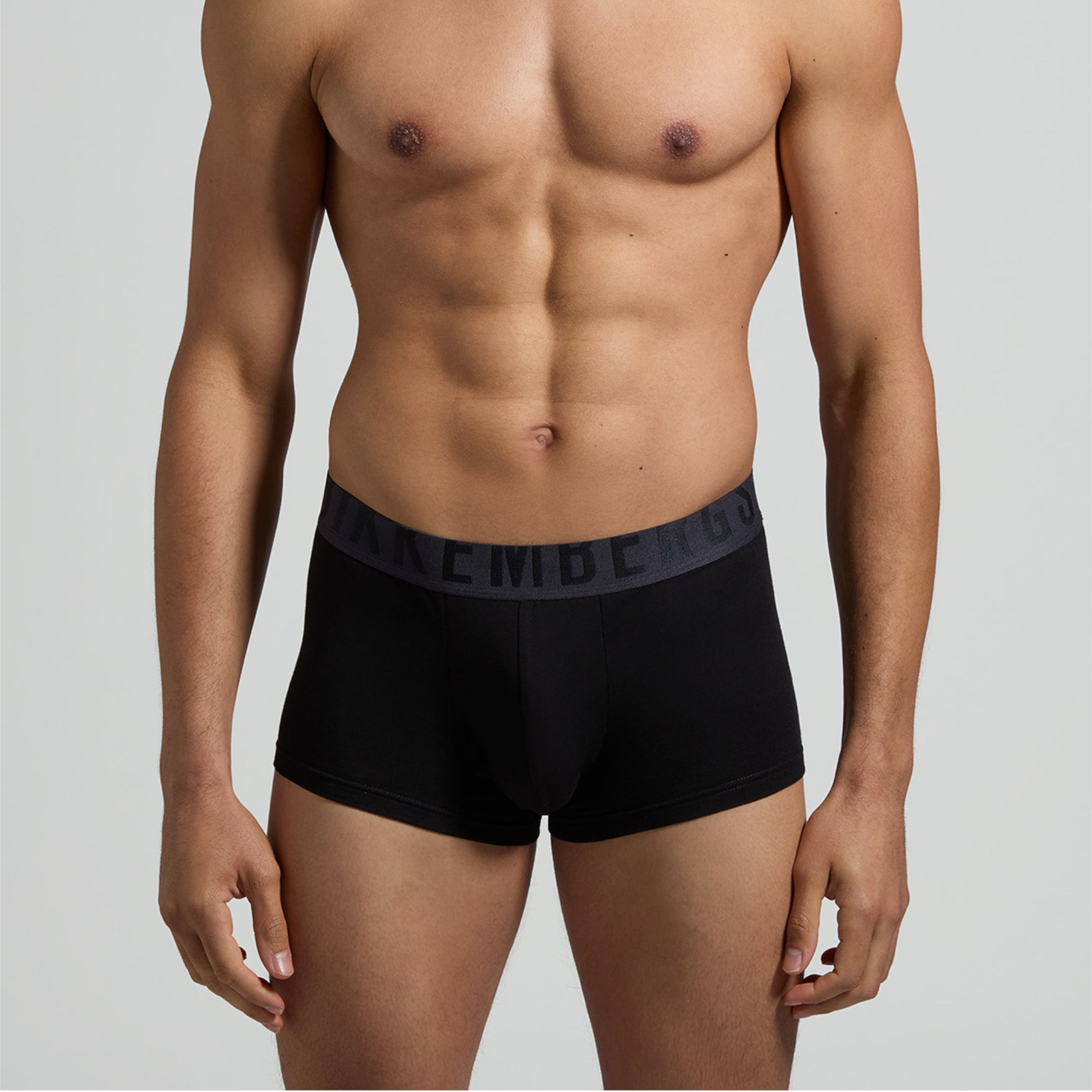 Мужские трусы хипсы (черный, красный) набор 2 в 1 Bikkembergs CUT BKK51UTR22BI/2 фото 2