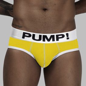 Фото Мужские трусы брифы желтые PUMP! PU013-13