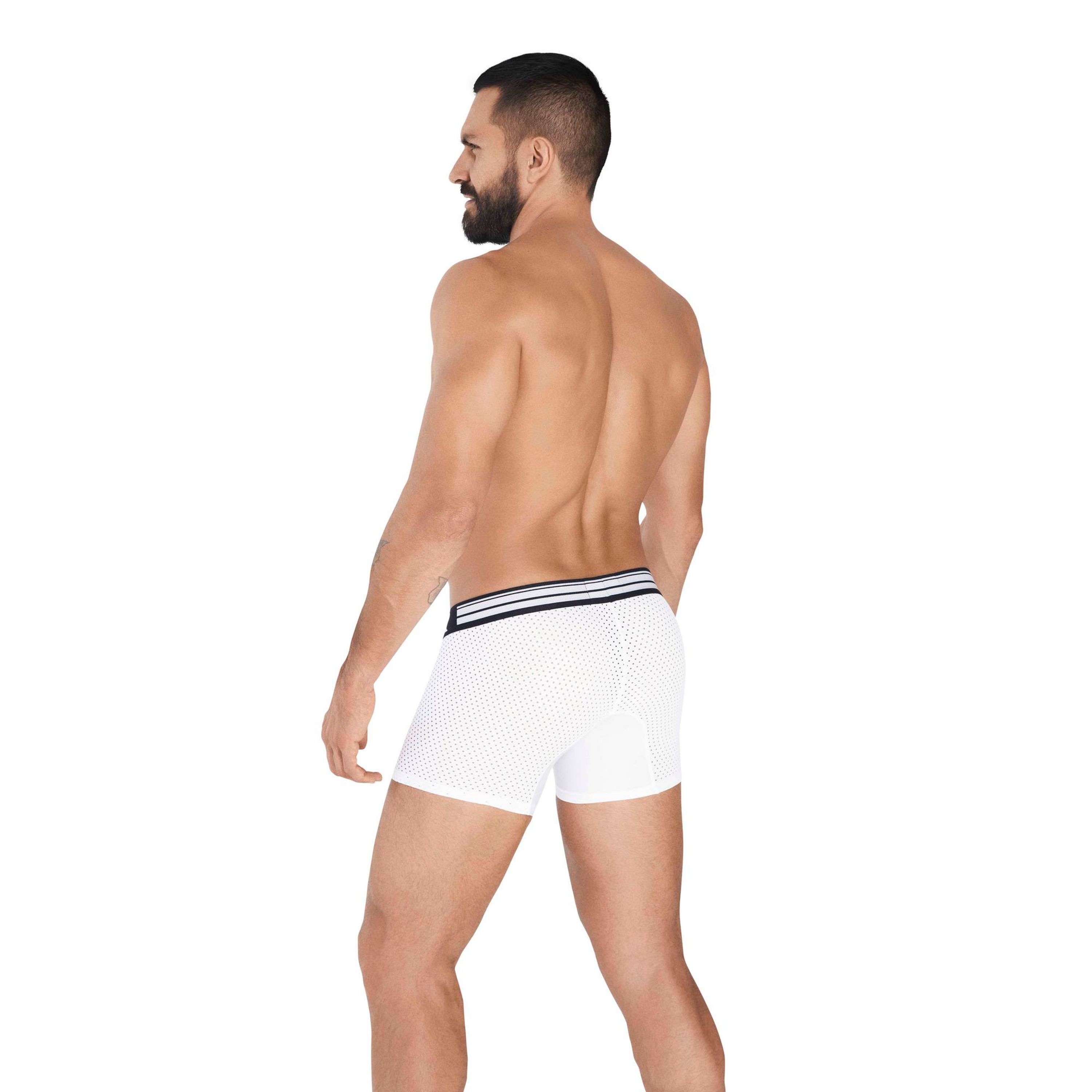 Мужские трусы боксеры белые Clever STRATEGY BOXER 036101 фото 3