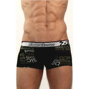 Фото Мужские трусы боксеры TOMMY DOOYAO черные Basic