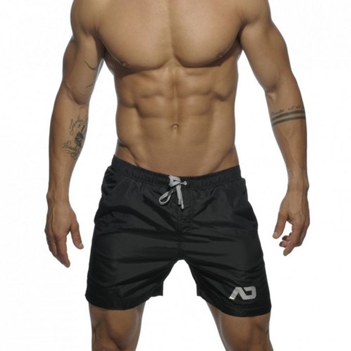Мужские шорты удлиненные черные Addicted Sport Shorts Black 