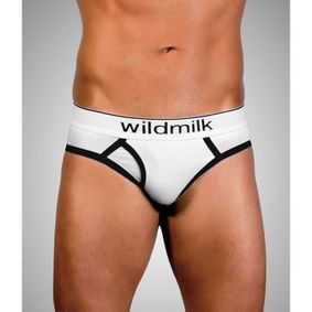 Фото Мужские трусы слипы белые Wild Milk CityBoy Brief White