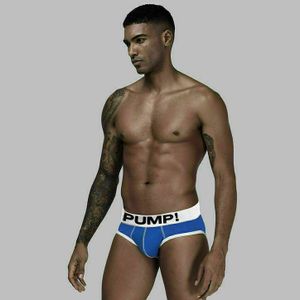 Фото Мужские трусы брифы синие PUMP! PU013-9