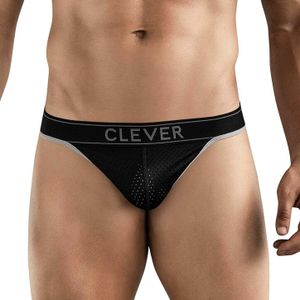 Фото Мужские трусы тонги черные Clever Moda AMBAR THONG 176811