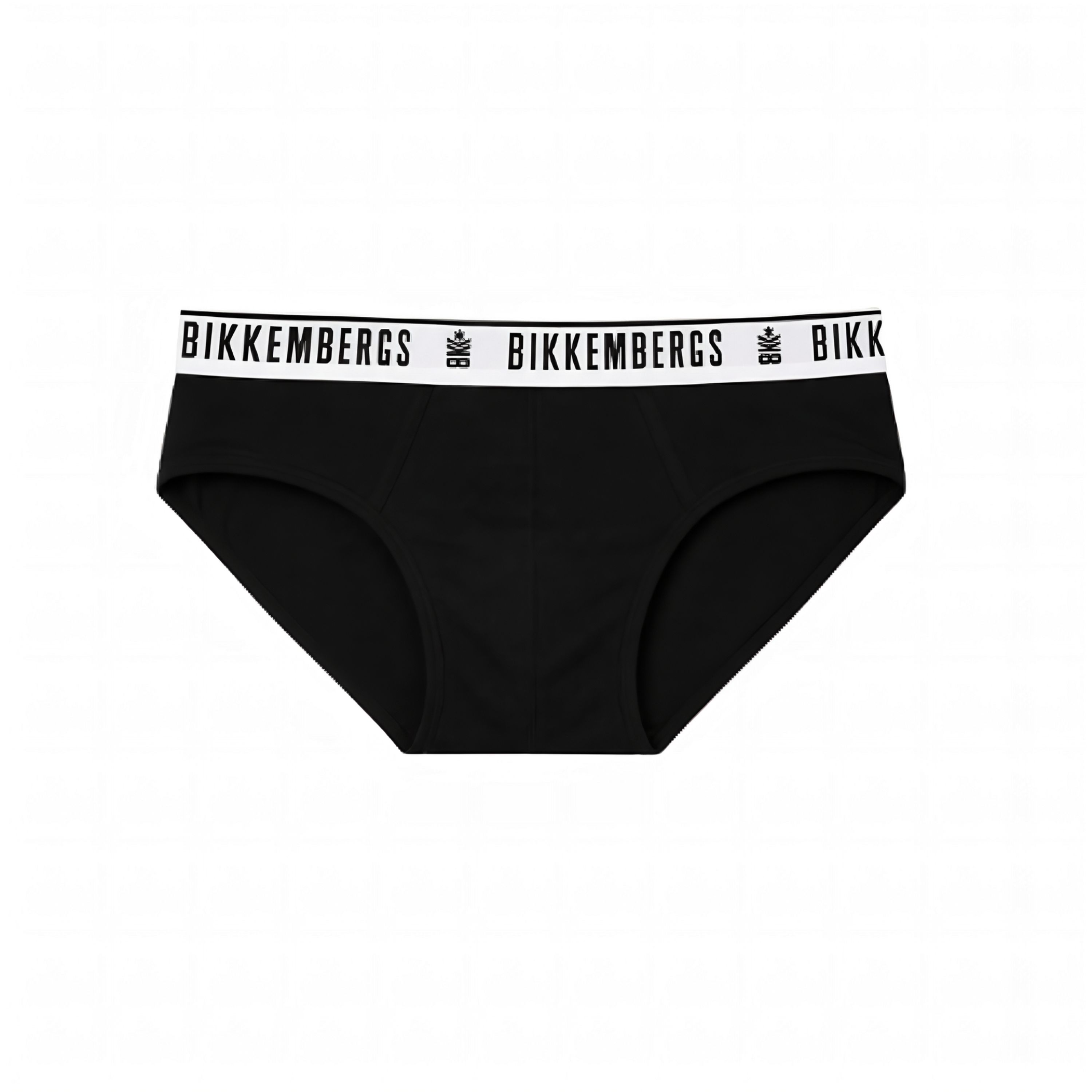Набор мужских трусов брифов 2в1 (черные, белые) Bikkembergs BKK42USP19BI фото 4