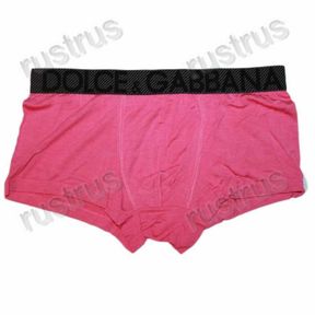 Фото  Мужские трусы боксеры розовые Dolce&Gabbana 